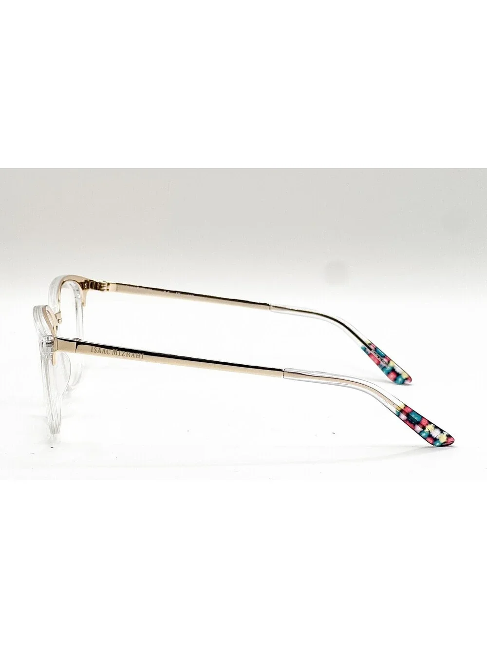 Isaac Mizrahi IM30051 GD Gold Square Authentic Eyeglass Frames 52-17-140